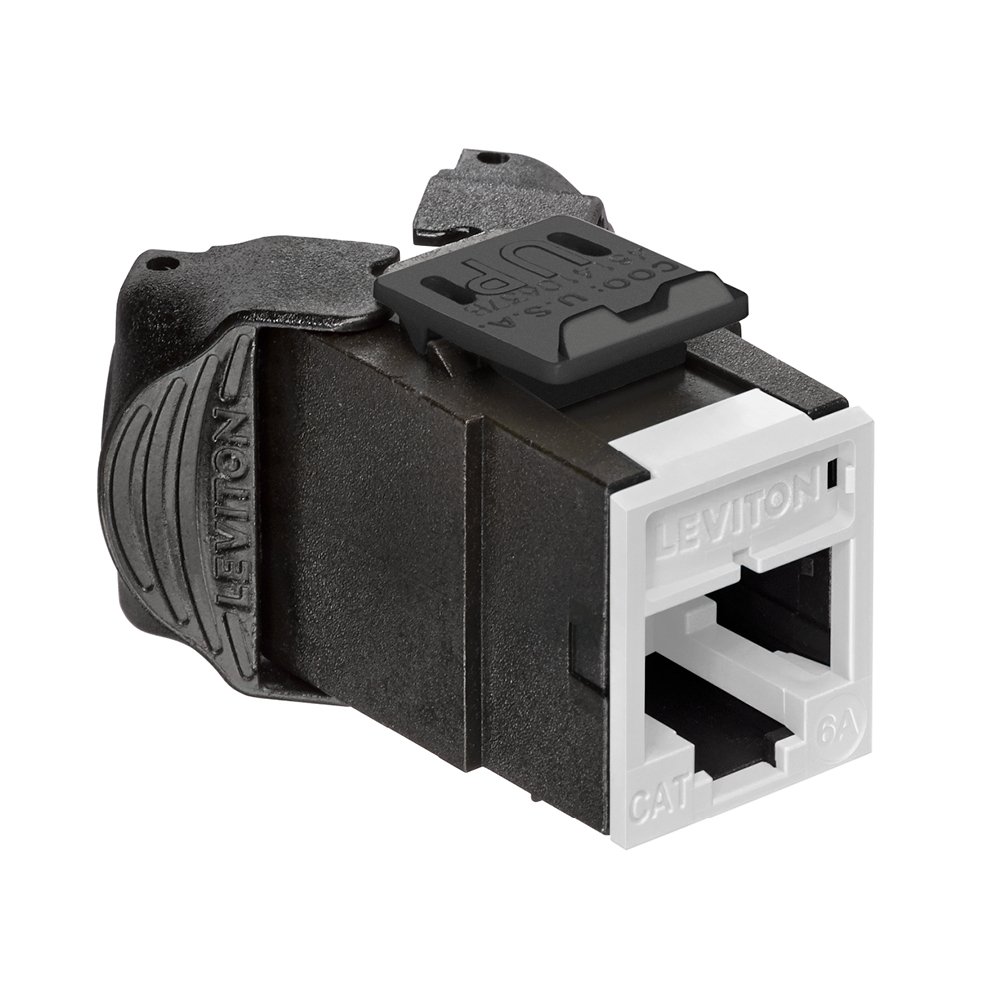 Leviton 6AUJK-RW6 ATLAS-X1 Cat 6A UTP Jack