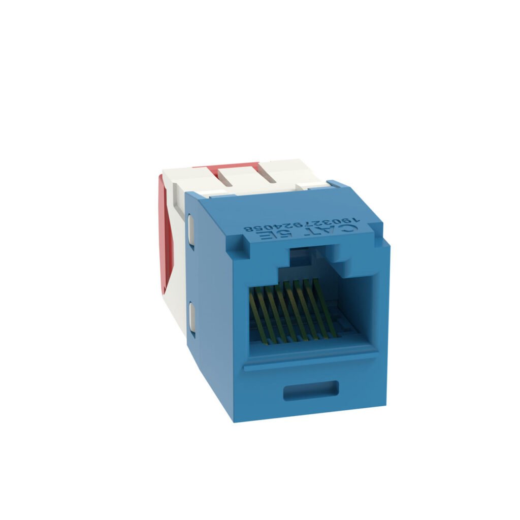 Panduit CJ5E88TGBU Mini-Com RJ45 Jack