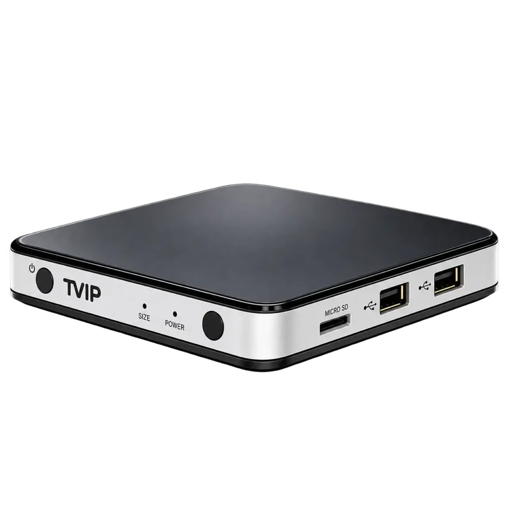 TVIP S-Box v.600 IPTV & OTT Media Player