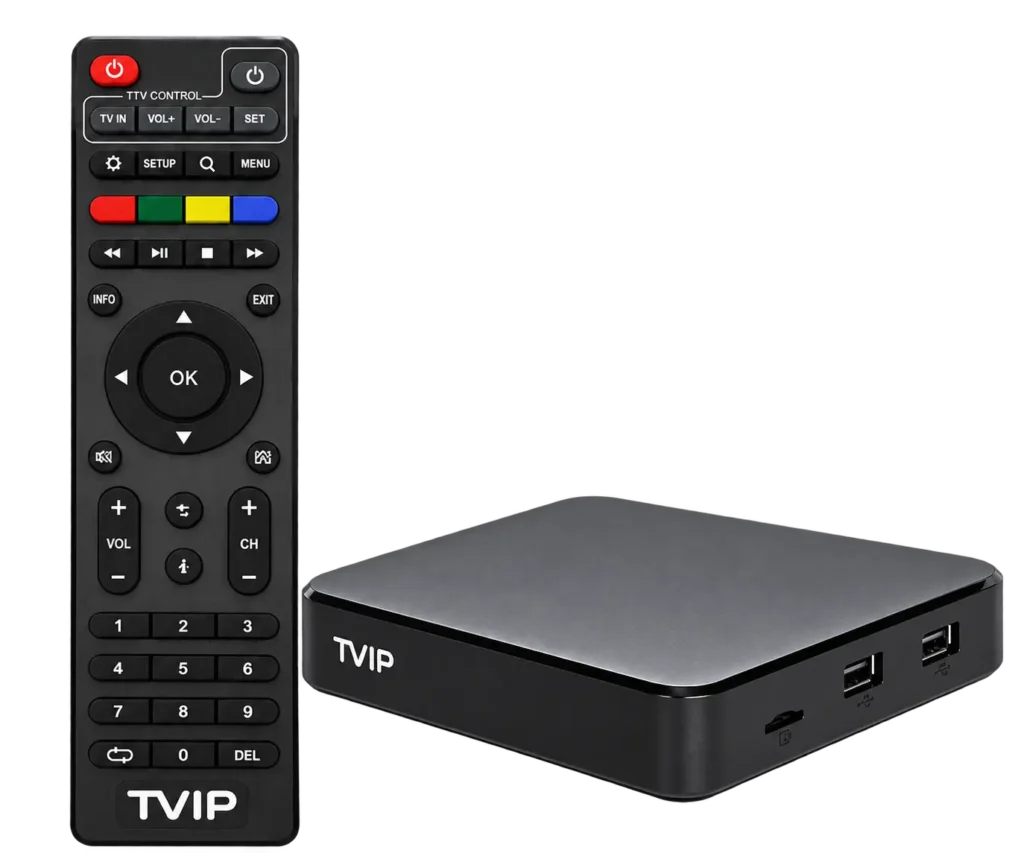 TVIP S-Box v.605 SE IPTV & OTT Media Player